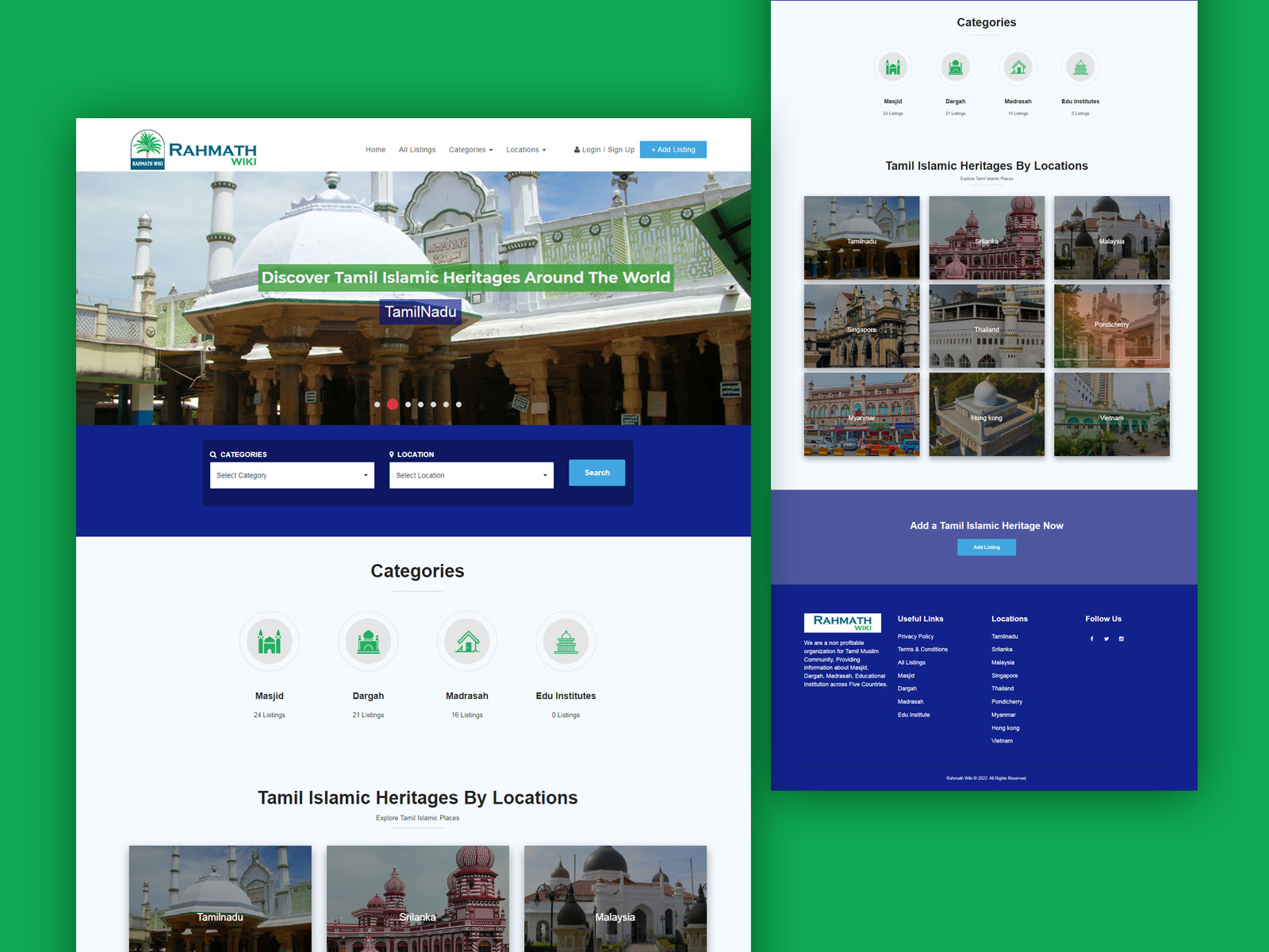 Directory website