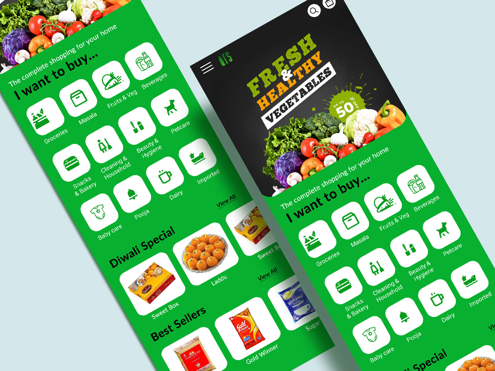 Mob App Grocery shopping
